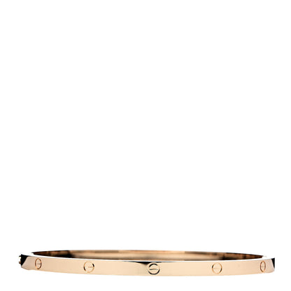 Cartier 18K Yellow Gold Small LOVE Bracelet 19 3 of 7