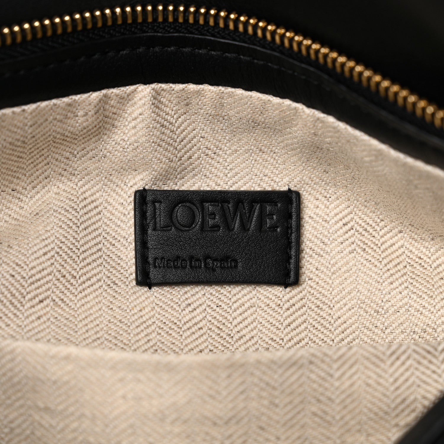Loewe Calfskin Puzzle Hobo Black 6 of 10