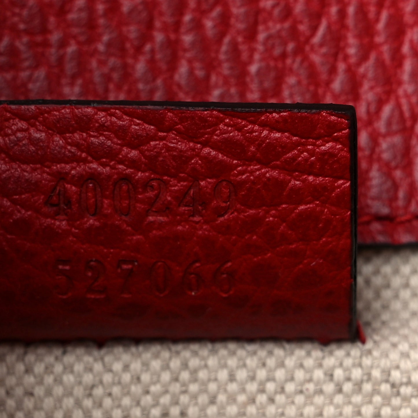 Dollar Calfskin Swarovski Crystal Small Dionysus Shoulder Bag Hibiscus Red