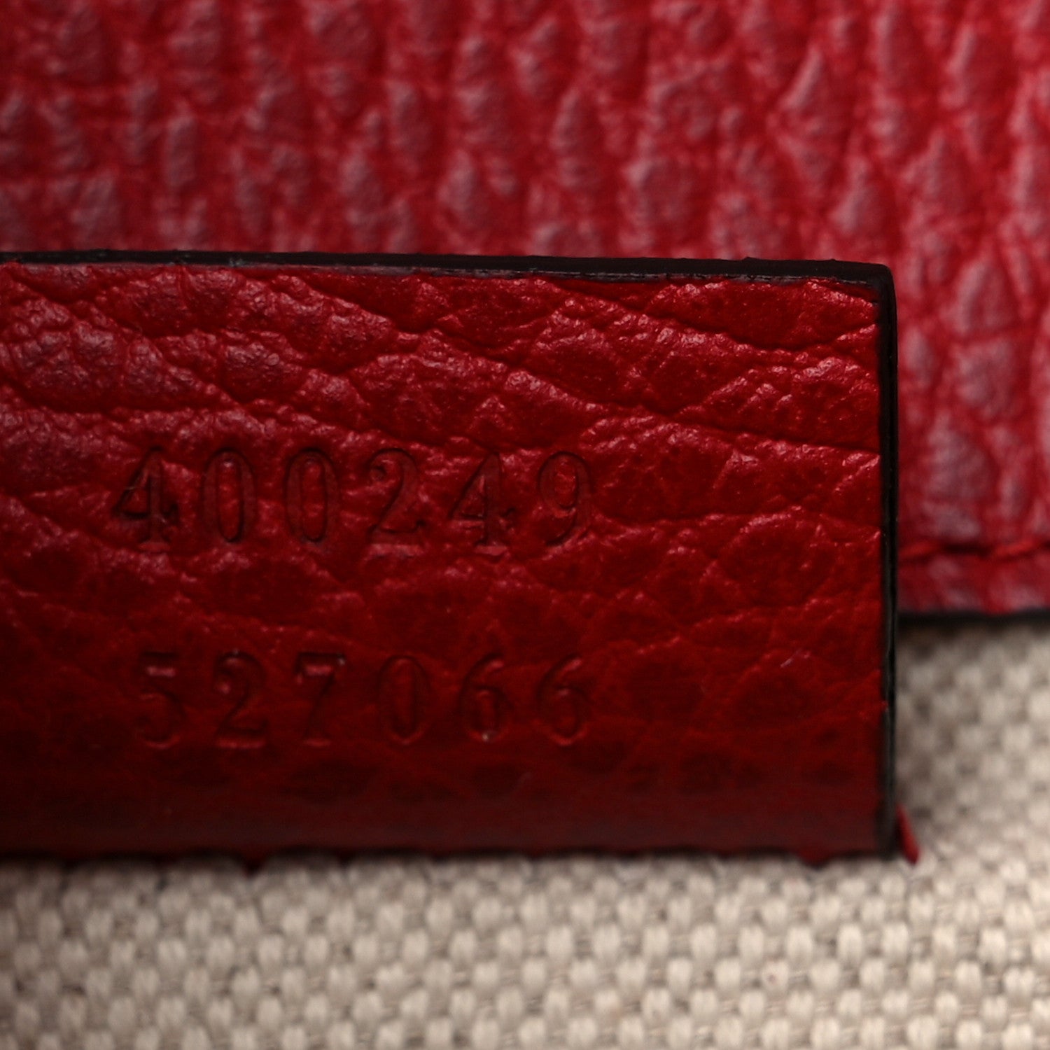 Gucci Dollar Calfskin Swarovski Crystal Small Dionysus Shoulder Bag Hibiscus Red 7 of 10