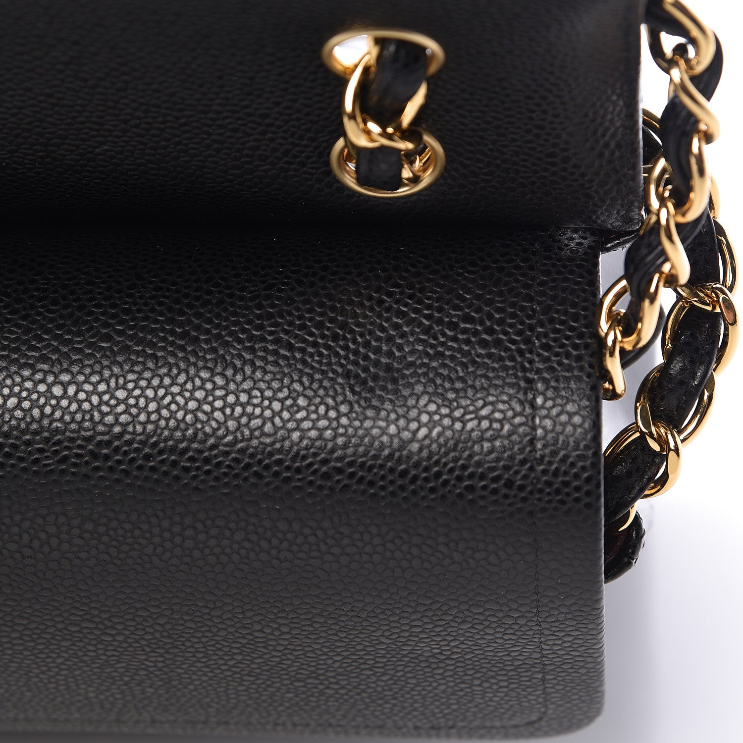 Chanel Caviar Quilted Maxi Double Flap Black 11 of 15