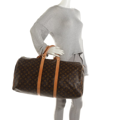 Louis Vuitton Monogram Keepall 55 2 of 8