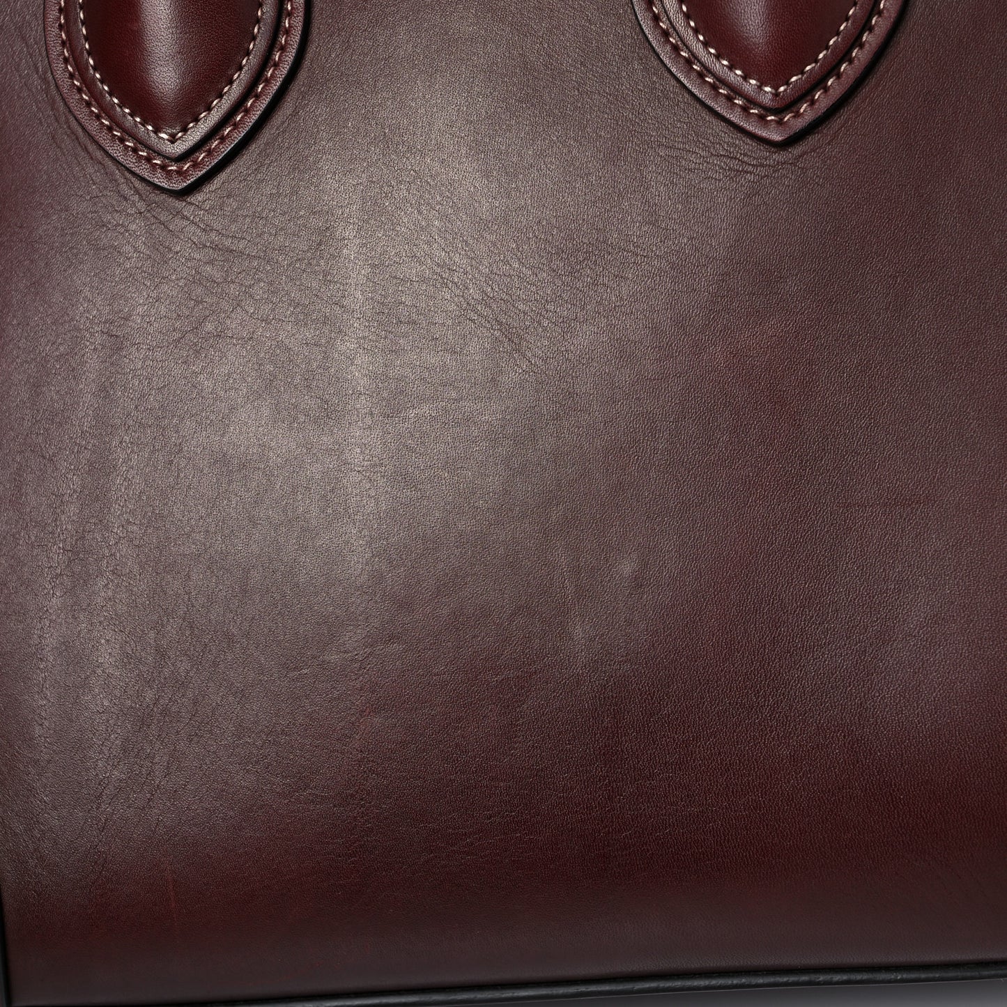 Smooth Calfskin Micro Luggage Burgundy
