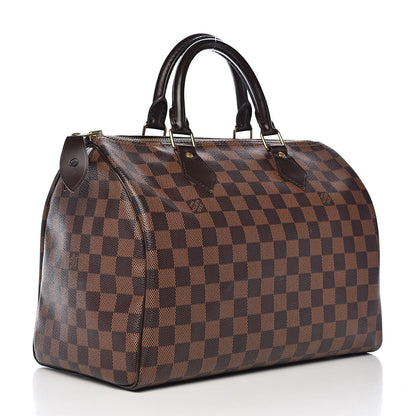 Louis Vuitton Damier Ebene Speedy 30 3 of 12