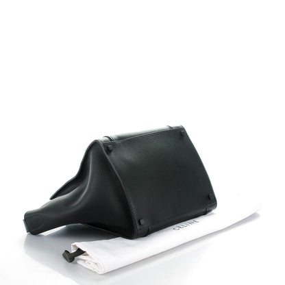 Celine Supple Calfskin Medium Phantom Luggage Black 4 of 9