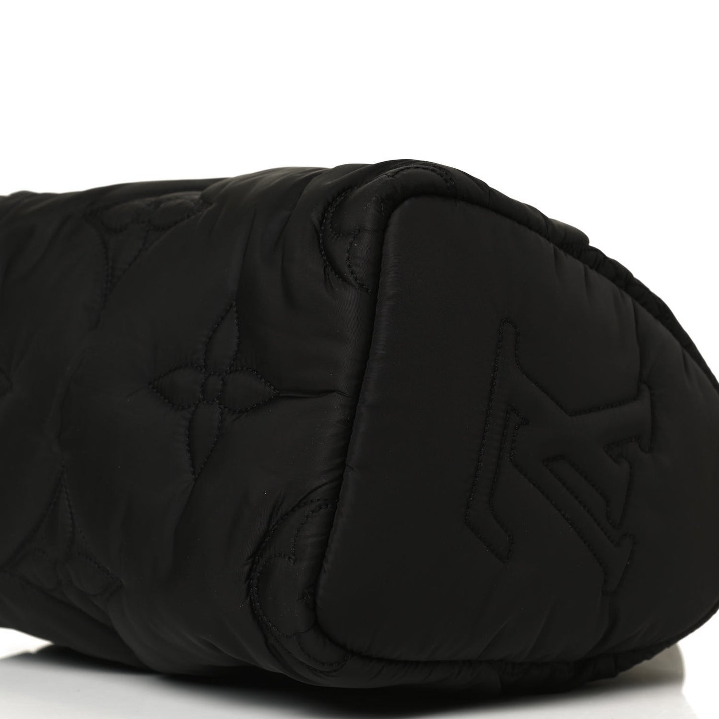 Econyl Mini Monogram Pillow Speedy Bandouliere 25 Black