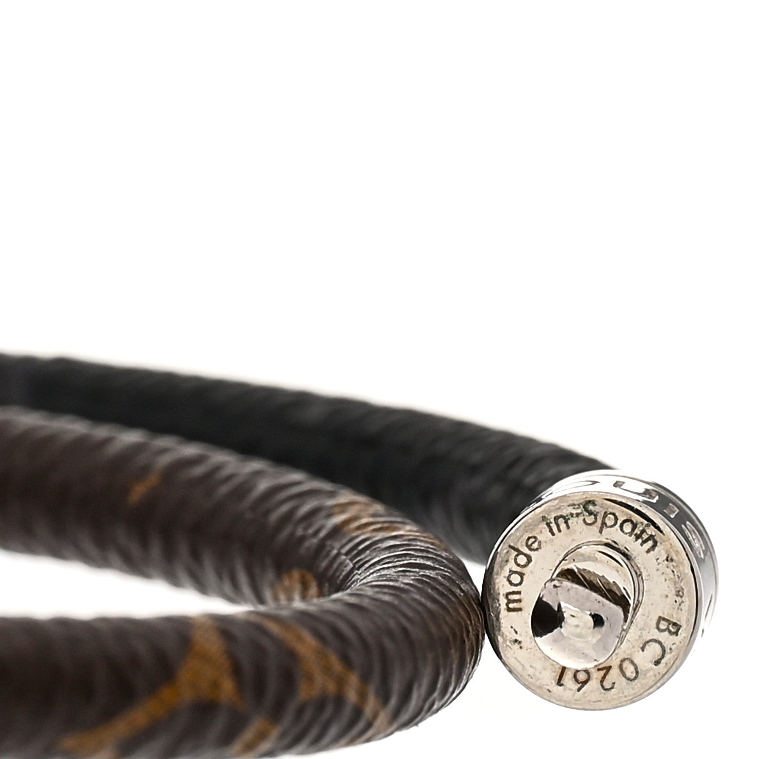 Louis Vuitton Monogram Eclipse Keep It Double Bracelet 19 3 of 3