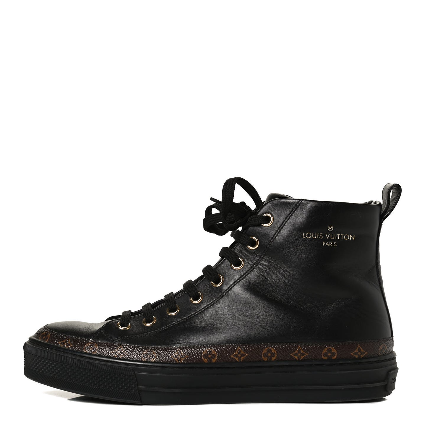 Monogram Stellar Sneaker Boots 36 Black