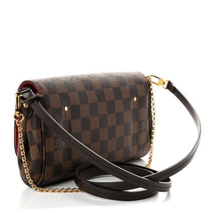 Louis Vuitton Damier Ebene Favorite PM 3 of 12