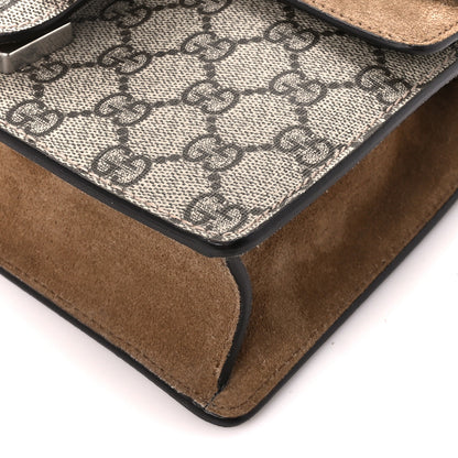 Gucci GG Supreme Monogram Mini Dionysus Shoulder Bag Taupe 10 of 11