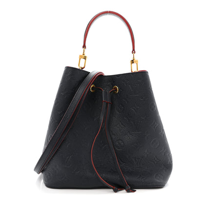 Louis Vuitton Empreinte Neonoe MM Marine Rouge 1 of 13