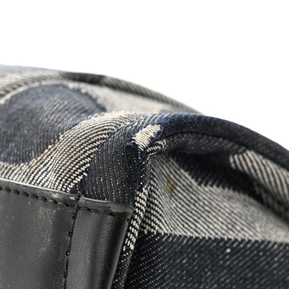 Marc Jacobs Denim Jacquard Medium The Monogram Tote Bag Denim Blue 14 of 17