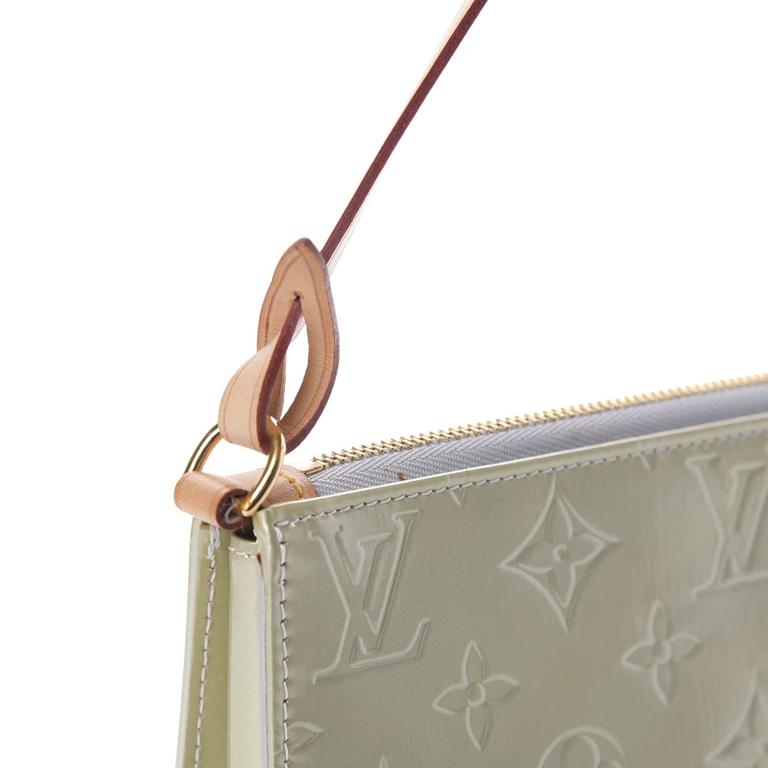 Louis Vuitton Vernis Lexington Pochette Silver 11 of 12
