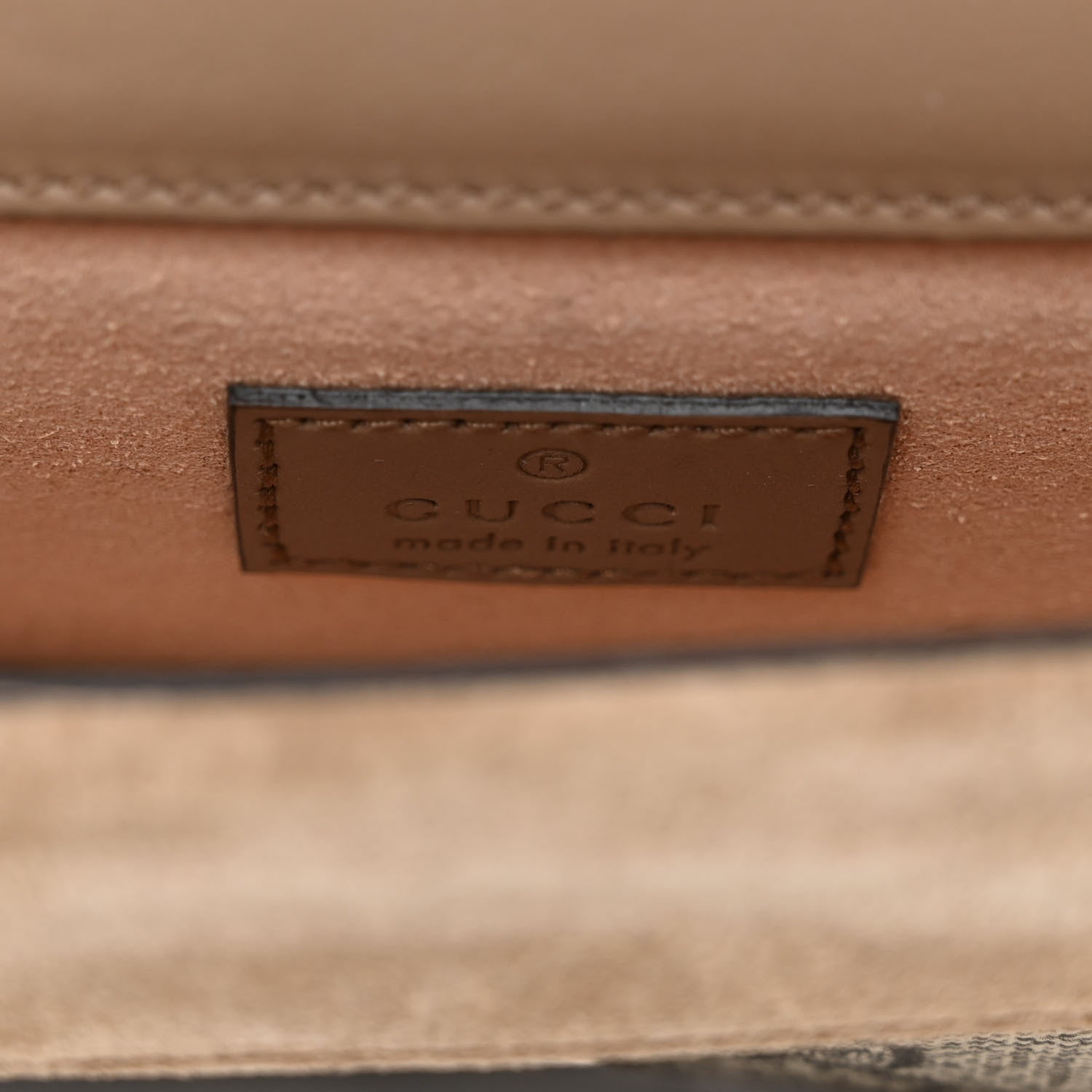 Gucci GG Supreme Monogram Super Mini Dionysus Shoulder Bag Taupe 6 of 9