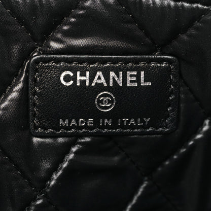 Chanel Lambskin Quilted Medium Cosmetic Case Black 6 of 11