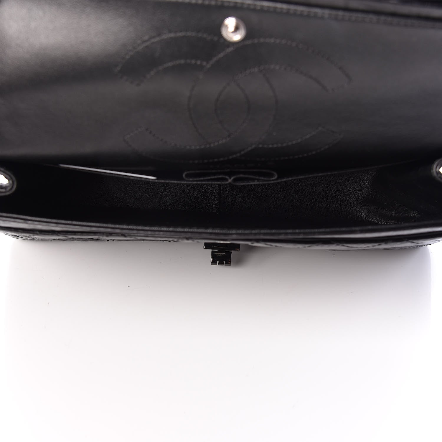 Chanel Aged Calfskin Quilted 2.55 Reissue 226 Flap So Black 7 of 10