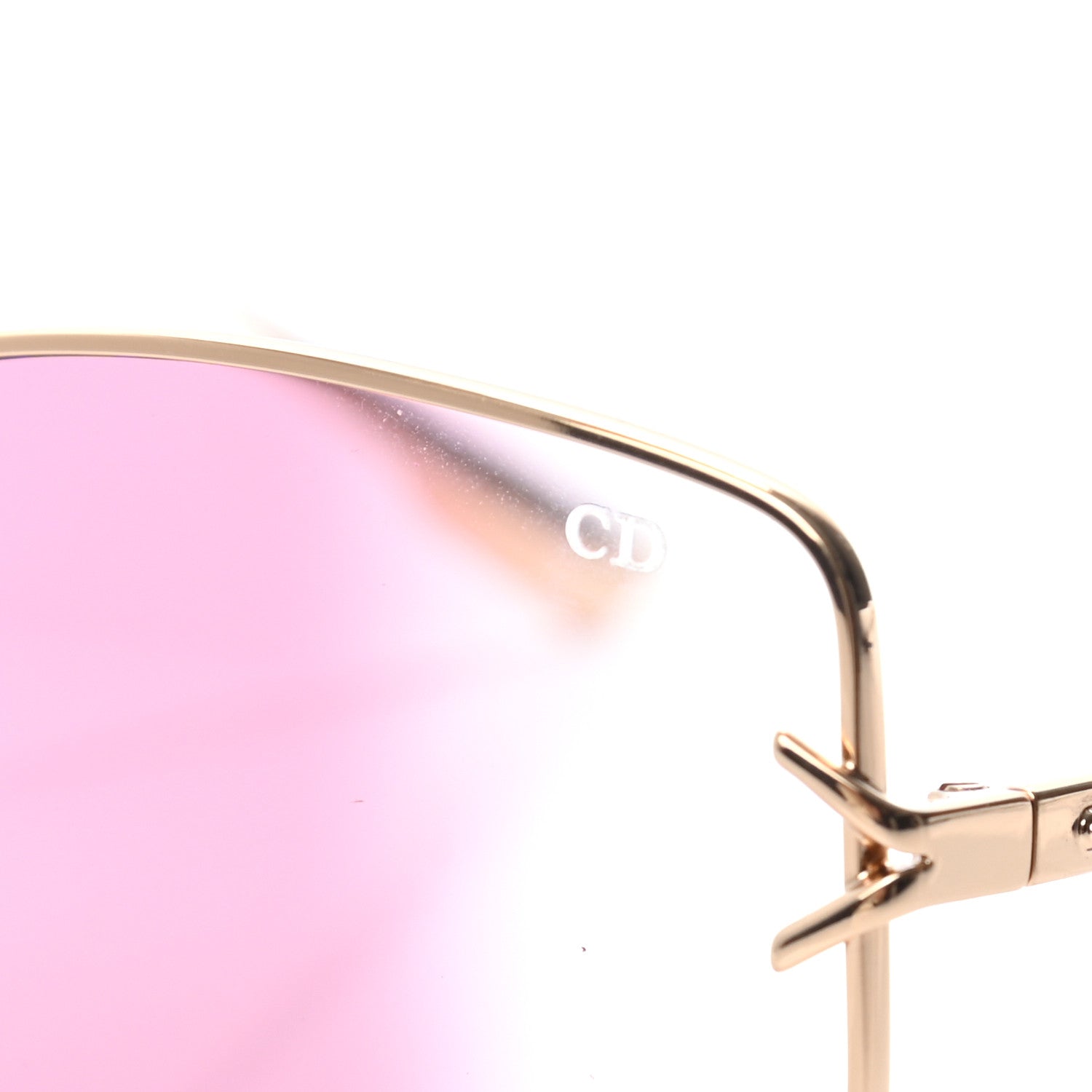 Christian Dior Metal Gipsy1 Sunglasses Pink Gold 8 of 8