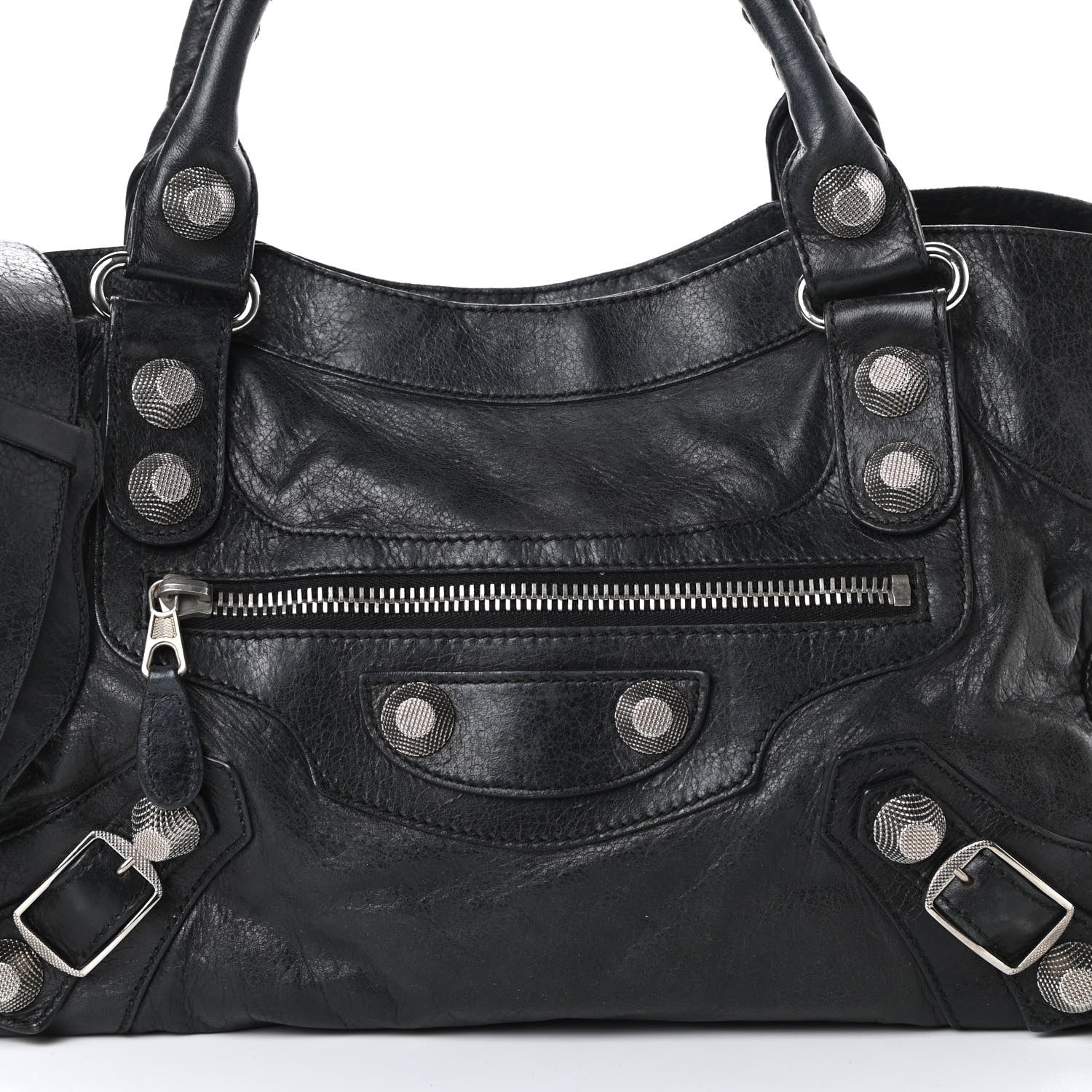Balenciaga Agneau Giant 21 Silver Hardware City Black 7 of 9