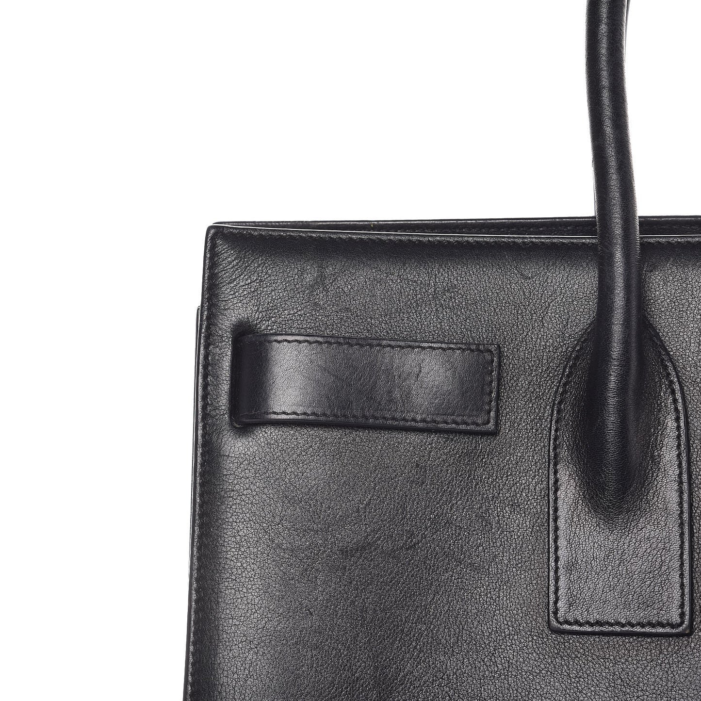 Calfskin Large Sac De Jour Carryall Black