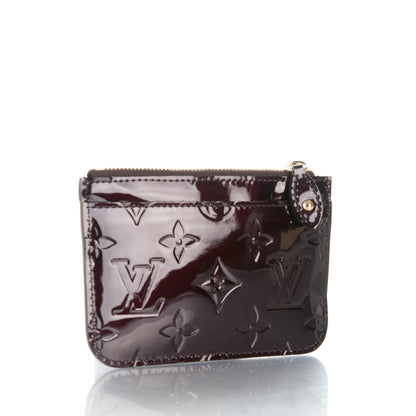 Louis Vuitton Vernis Key Pouch Amarante 3 of 7