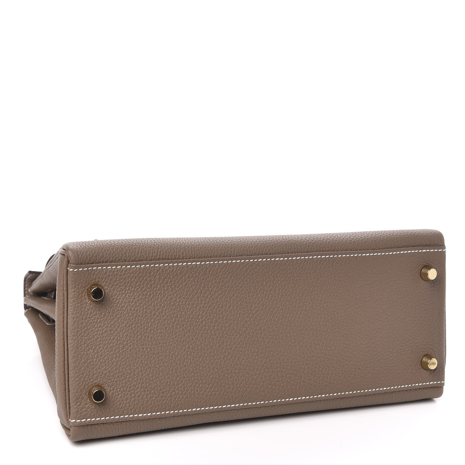 Hermes Togo Kelly Retourne 28 Etoupe 4 of 11