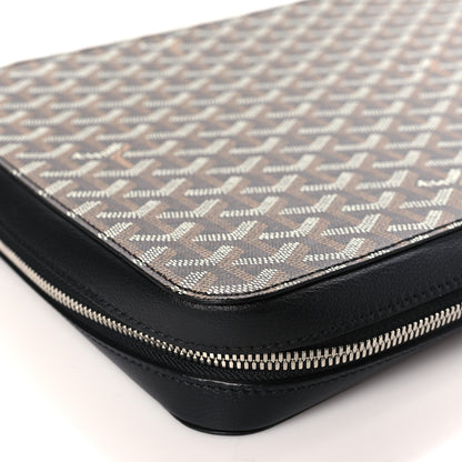 Goyard Goyardine Universal Companion Portfolio Black 8 of 9
