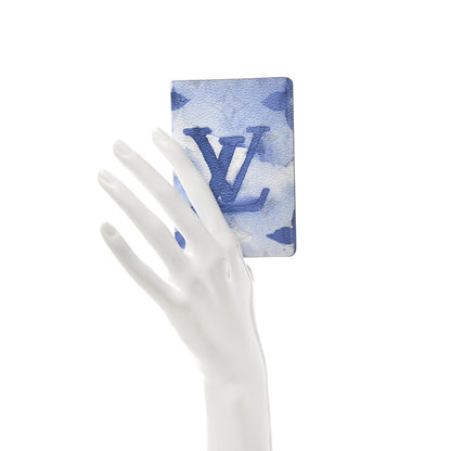 Louis Vuitton Monogram Watercolor Pocket Organizer Blue 2 of 6