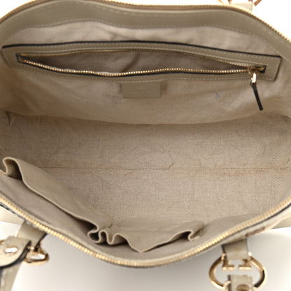 Gucci Monogram Small Lovely Heart Tote White 5 of 11