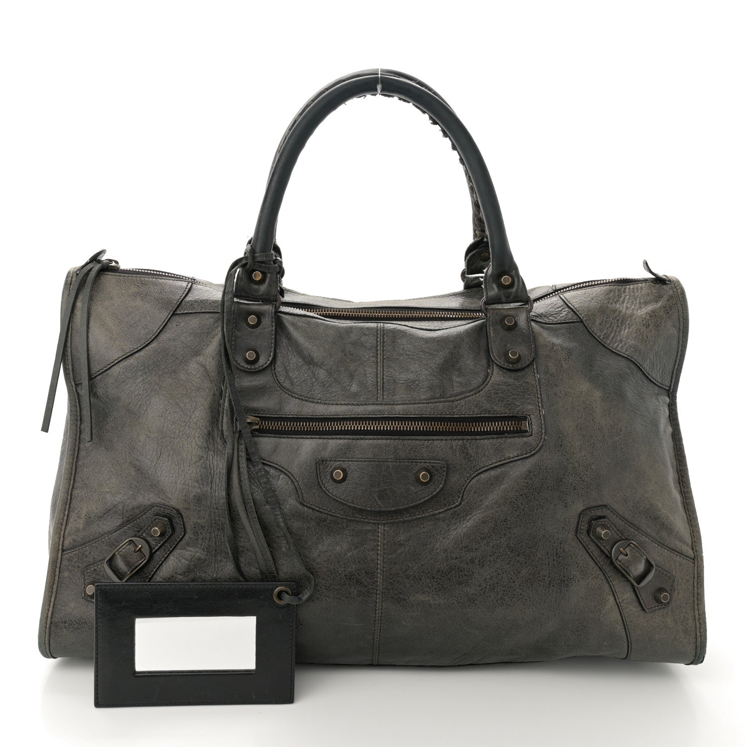 Balenciaga Agneau Classic Hardware Work Black 3 of 16