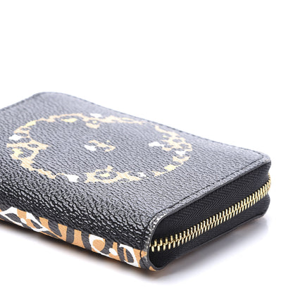 Louis Vuitton Monogram Giant Jungle Zippy Coin Purse Black 8 of 8