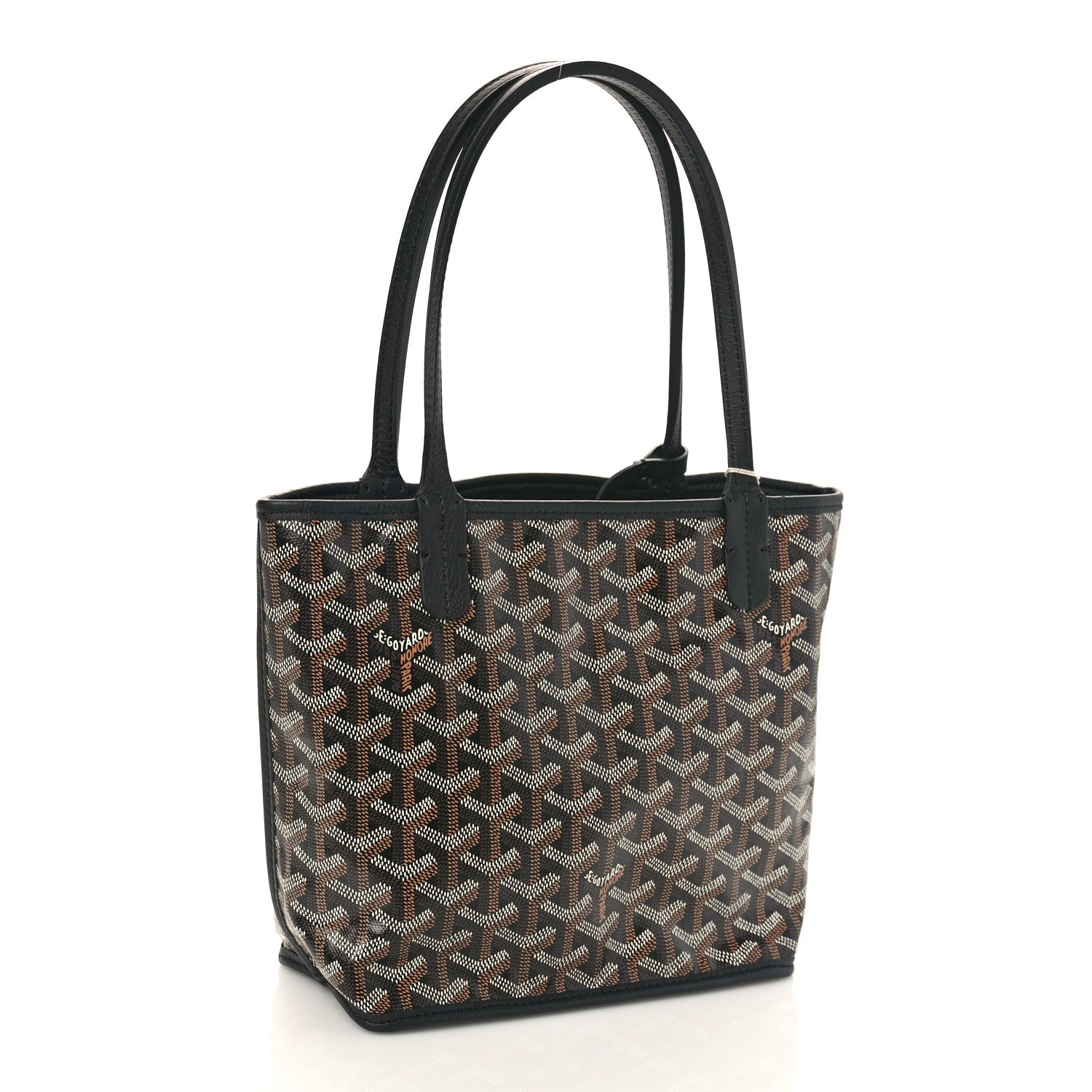 Goyard Goyardine Reversible Mini Anjou Black 3 of 9