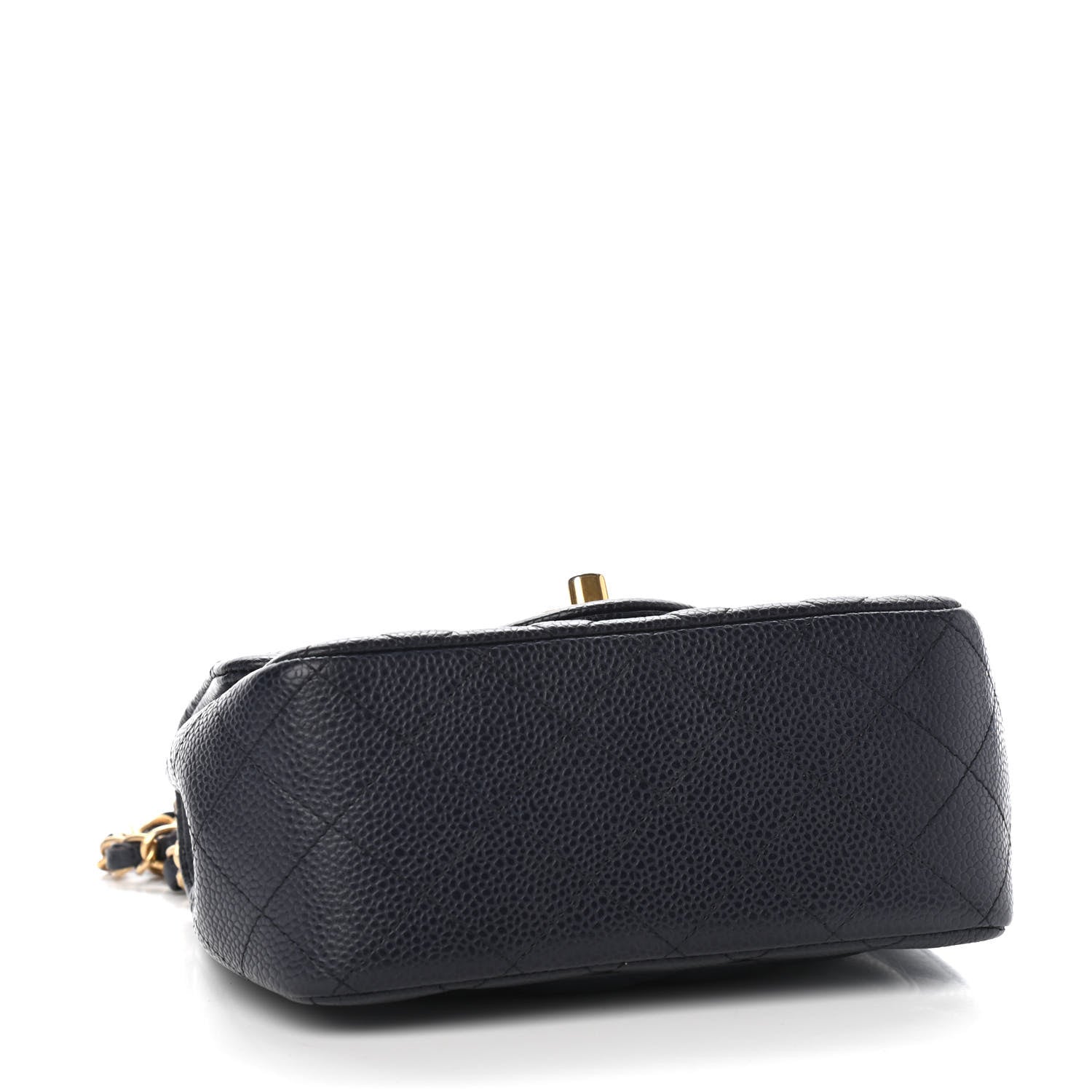 Chanel Caviar Quilted Mini Square Flap Navy 4 of 9