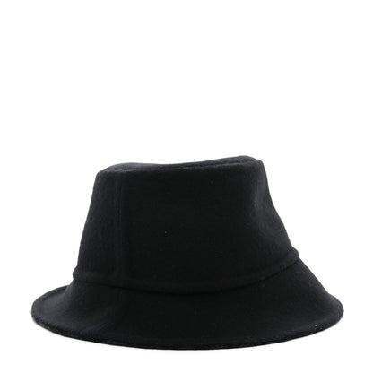Christian Dior Wool Oblique Jacquard Bob Chic Bucket Hat 58 Black 4 of 9