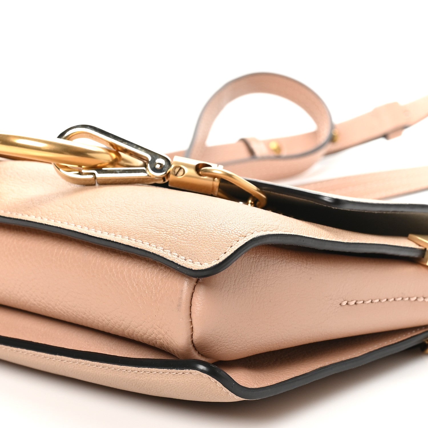 Chloe Goatskin Small Faye Shoulder Bag Biscotti Beige 10 of 10