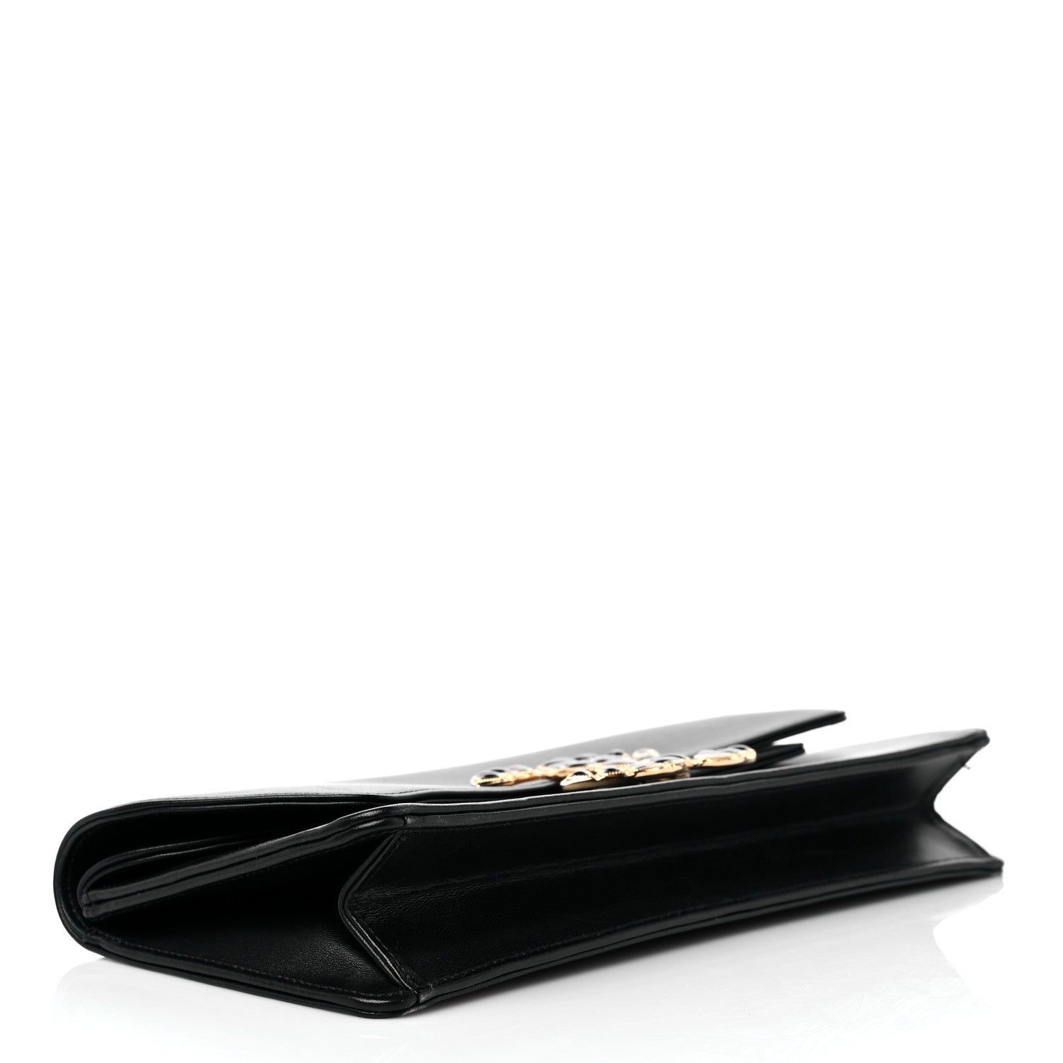 Chanel Lambskin Evening In Egypt Clutch Black 4 of 14