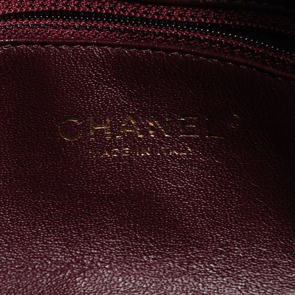 Chanel Lambskin Diamond CC Small Camera Case Khaki Clair 8 of 9