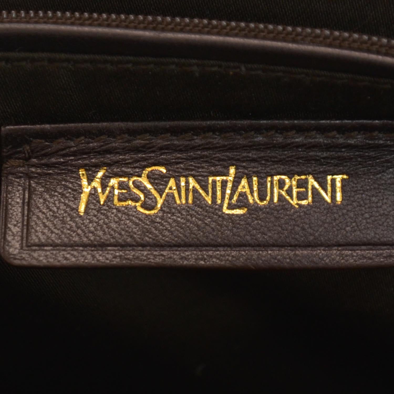 Saint Laurent Patent Leather Oversized Muse Berry 5 of 7
