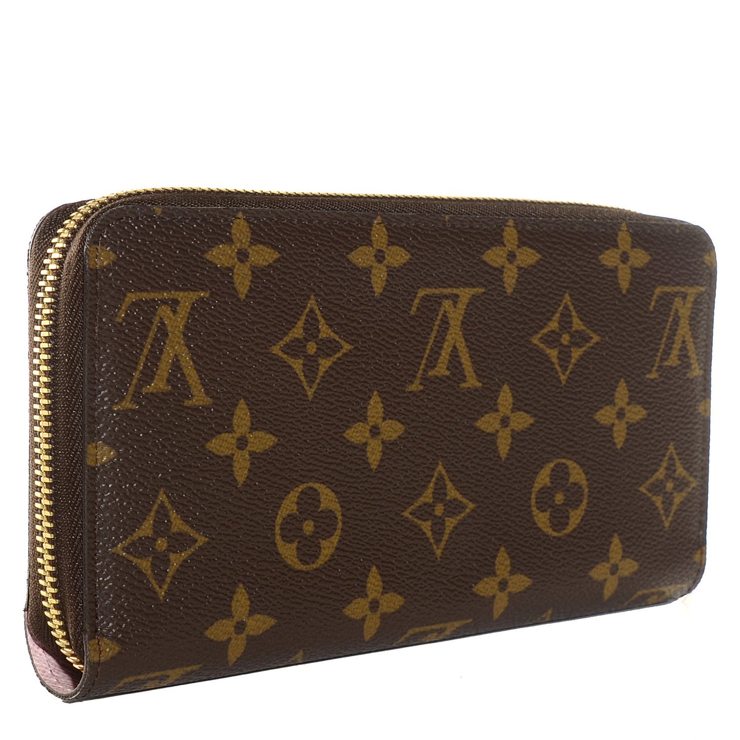 Monogram Puerto Banus V Zippy Wallet Rose Ballerine
