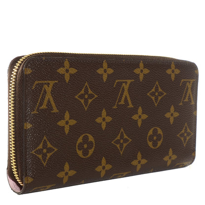 Louis Vuitton Monogram Puerto Banus V Zippy Wallet Rose Ballerine 3 of 8