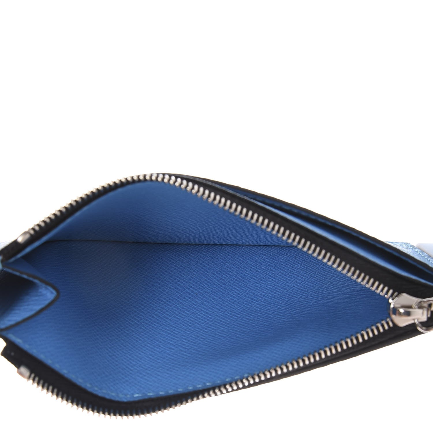 Louis Vuitton Taigarama Coin Card Holder Blue Lagoon 5 of 8