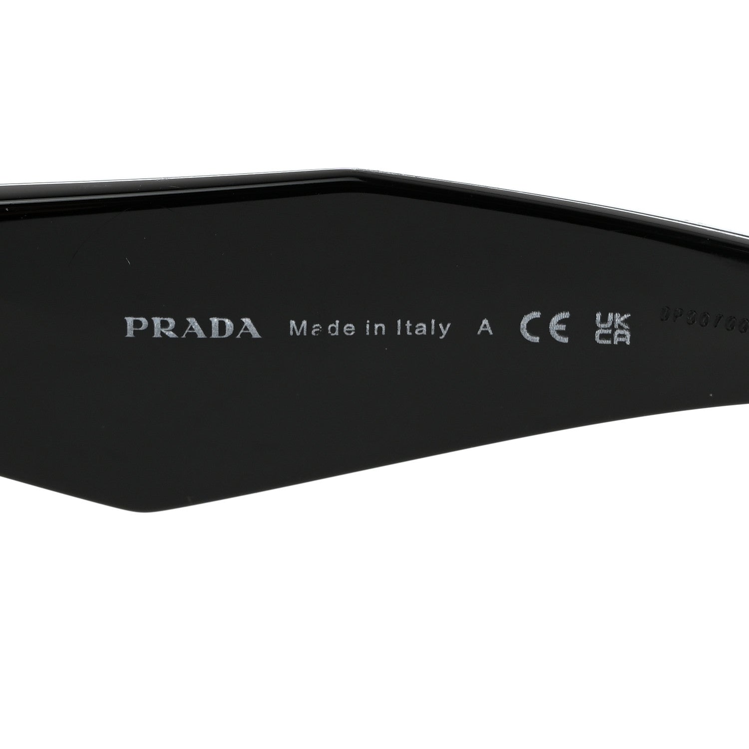 Prada Acetate Symbole Sunglasses SPR 17W Black 6 of 8
