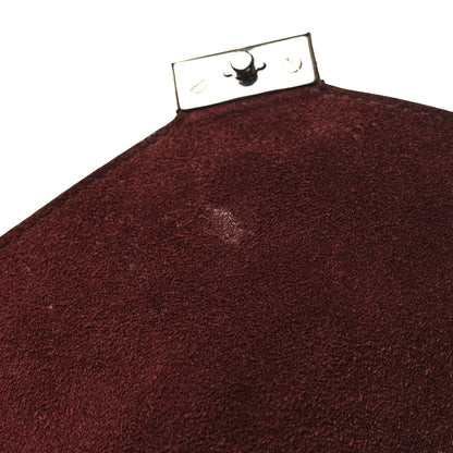 Celine Smooth Calfskin Suede Diamond Shoulder Bag Brown 13 of 13