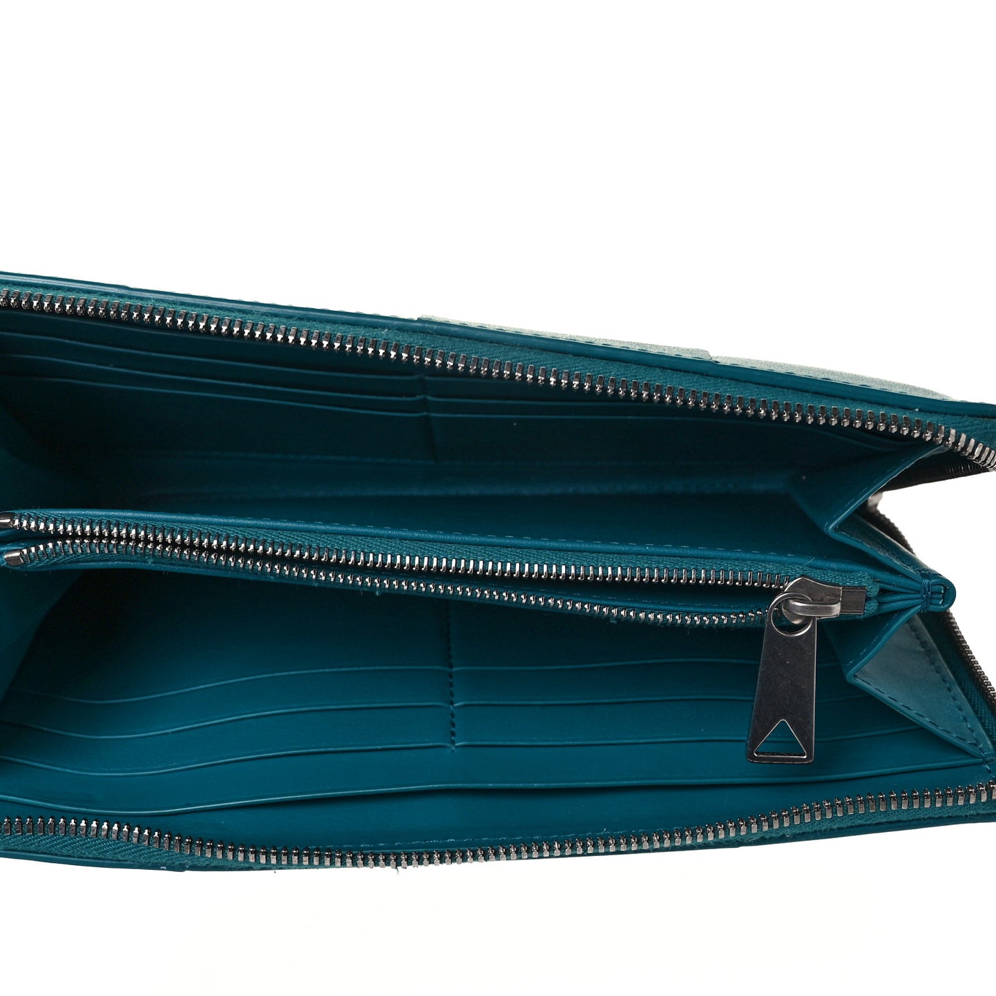 Nappa Maxi Intrecciato Zip Wallet Blaster
