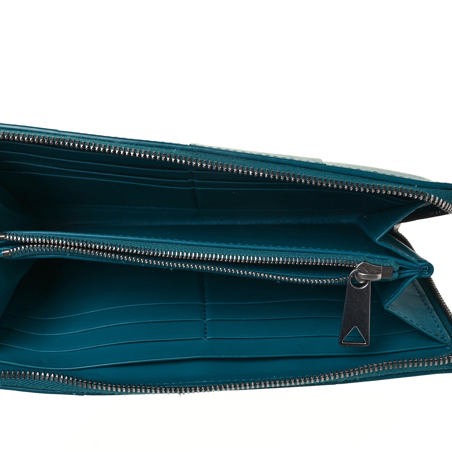 Bottega Veneta Nappa Maxi Intrecciato Zip Wallet Blaster 7 of 8