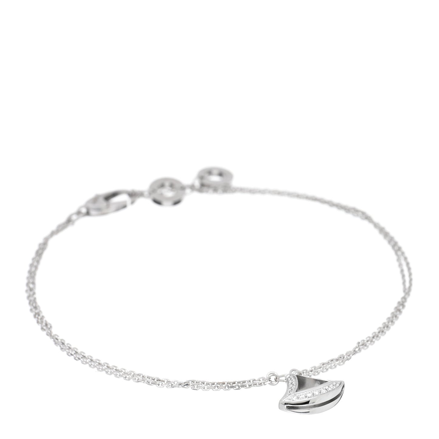 18K White Gold Diamond Divas' Dream Openwork Bracelet ML