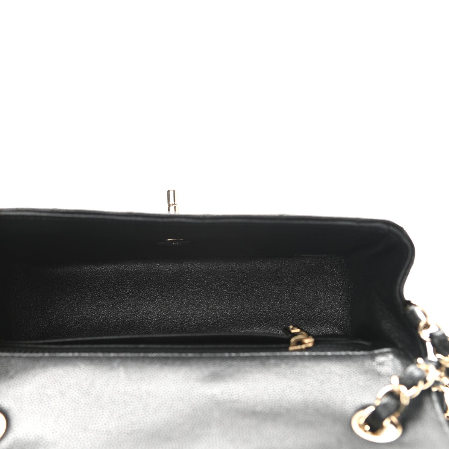 Chanel Caviar Quilted Mini Rectangular Flap Black 5 of 7