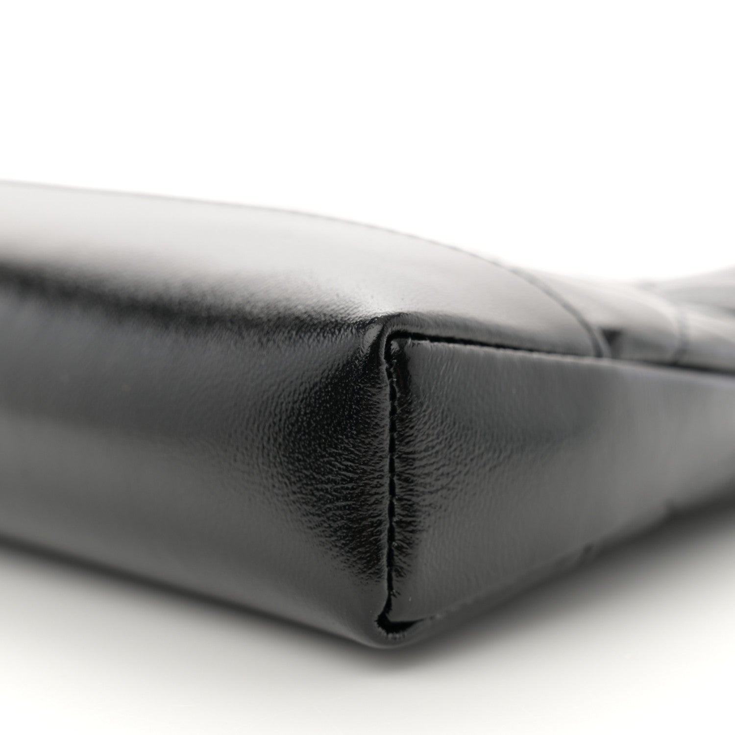 Chanel Shiny Crumpled Calfskin Quilted Nano 31 Shopping Bag Black 10 of 12