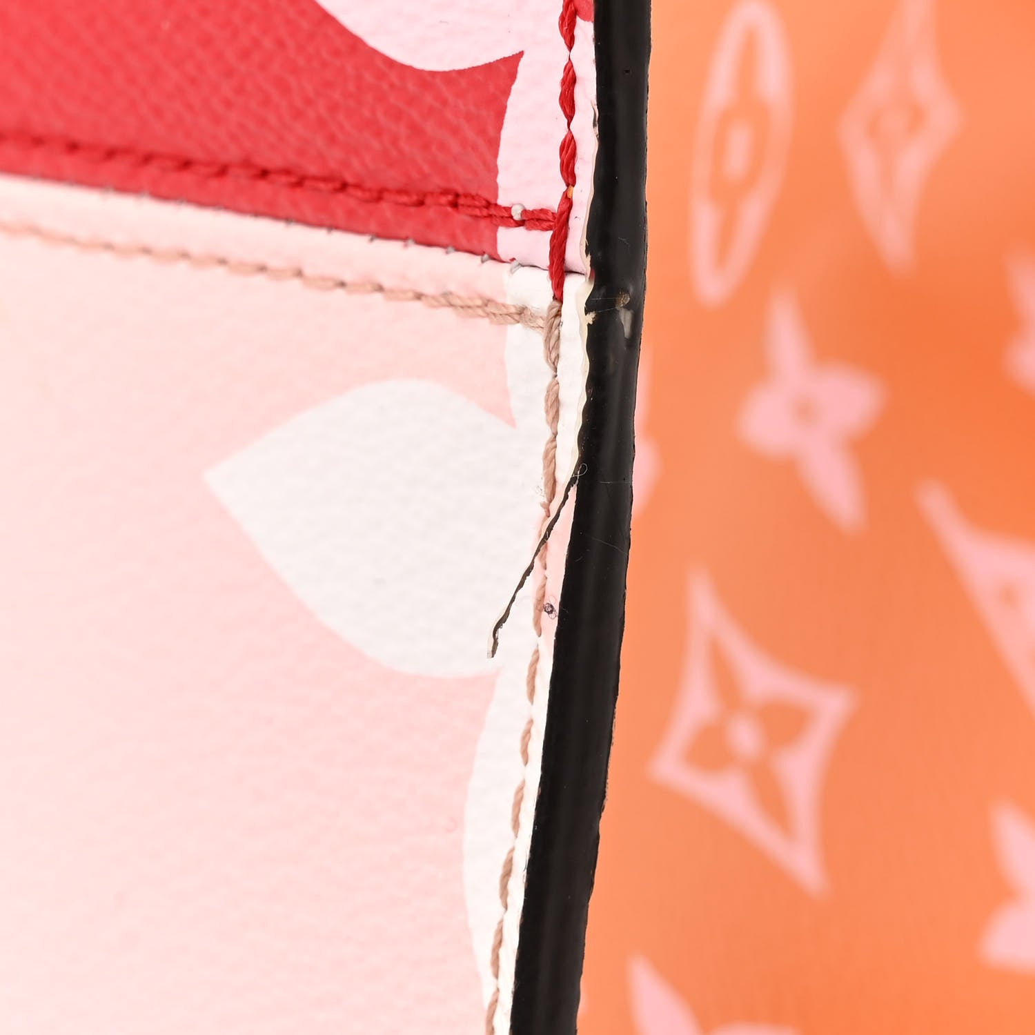 Louis Vuitton Monogram Giant Onthego GM Rouge Rose 14 of 15