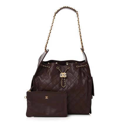 Chanel Caviar Quilted Medium Chanel 25 Handbag Dark Brown 3 of 12