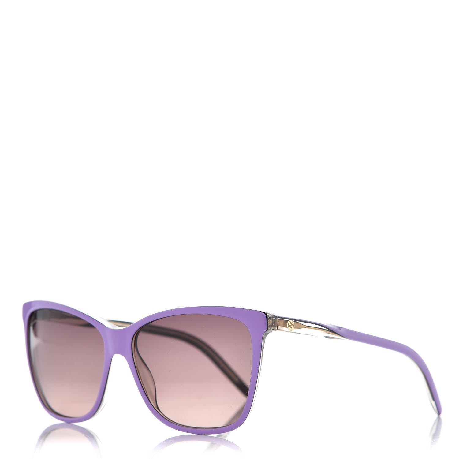 Gucci Acetate Sunglasses GG 3640/S Lilac 1 of 9